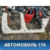 Порог со стойкой правый Ssang Yong Actyon Sport 2 (QJ) 2012> Актион Спорт 2