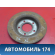 Диск тормозной задний C24Y26251B Mazda 3 (BK) 2002-2009 Мазда 3